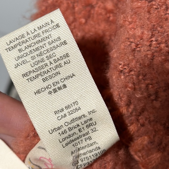Free People Ripple Recycled Blend Blanket Scarf in "Terra Cotta" - Picture 11 of 11